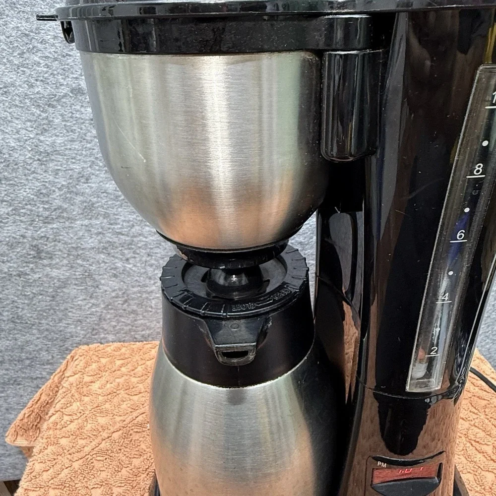 Zojirushi Coffee Maker 10-Cup Thermal Carafe Stainless Steel Black EC-BD15